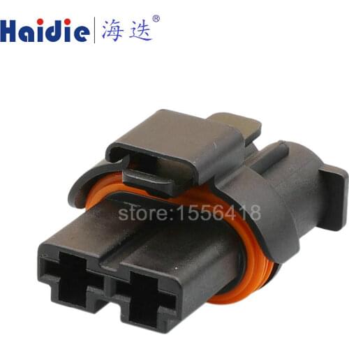 Free shipping 5sets 2pin automotive plastic wiring waterproof electrical connectors 1544361-1