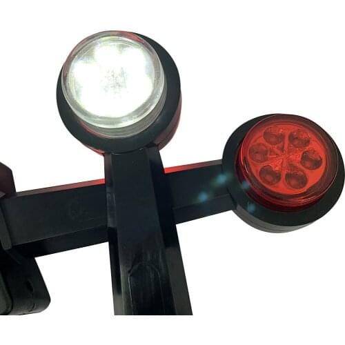 2PCS Truck Side Marker Lights 12v Trailer LED Lights Side Marker Lamp Clearance Lights Side Marker Light LED For Truck