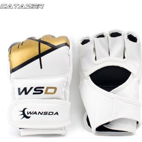 Boxing Gloves for Kick Boxing Men Women PU Karate Muay Thai Guantes De Boxeo Free Fight Boxing Training Equipment