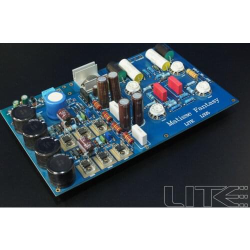 LITE LS25 MATTSSE FANTASY Circuit finished tube preamp board with power supply board