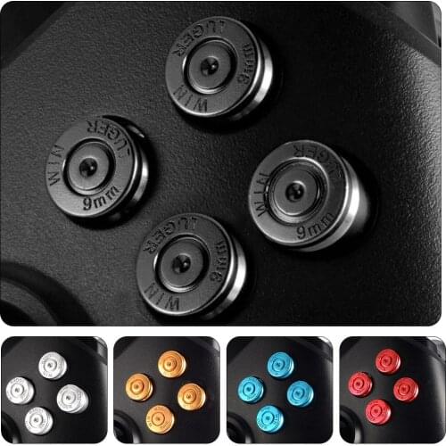Metal Aluminum ABXY Buttons Kits Replacement Parts for Xboxs One Game Controller