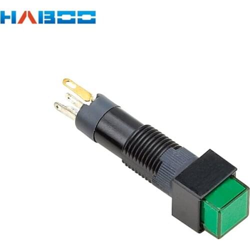 HABOO 8mm Mini Reset Switch Momentary Push Button 3A 250V