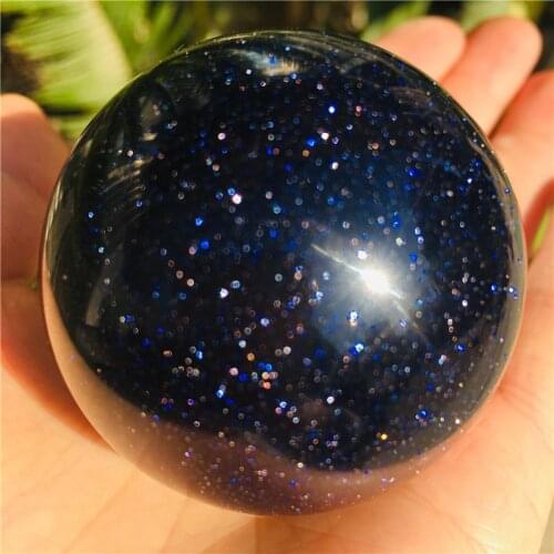 Natural blue maracas for home decoration