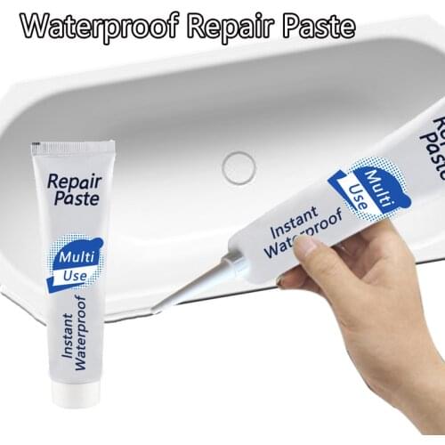 Repair Paste Instant Waterproof Repair Cream Multifunctional Glass Porcelain Glue Caulk High Bond Wall Crack Hole Repair Sealers