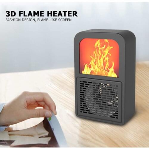 Stylish Desktop Electric Heater Electric Warmer Machine for Home Office Fast Heating Blower Fan Winter Stove Radiator