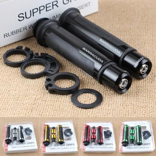 Universal CNC 7/8'' Motorcycle Handlebar Grips inch 22mm For Honda Suzuki Harley Yamaha Kawasaki Free shipping