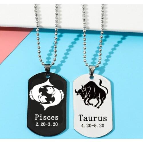 YWSHK Women's Pendants Zodiac Signs