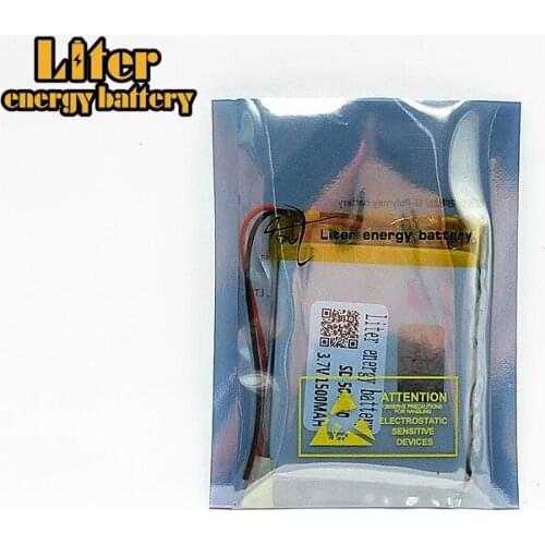 1/2/4pcs 3.7V 1500mAh 504050 Lithium Polymer LiPo Rechargeable Battery For Mp3 Mp4 GPS PAD DVD DIY E-book bluetooth