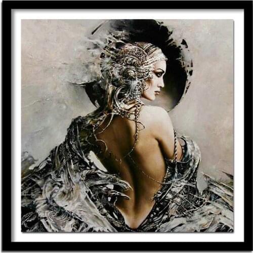 Sexy beauty Pattern Diamond Embroidery Needlework 5d DIY Diamond Painting Cross Stitch Rhinestones Painting Home Decor RS630