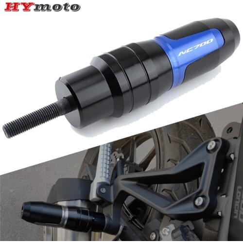 Motorcycle CNC Aluminum Accessories Crash Pads Exhaust Slider Crash Protector For HONDA NC700S/X NC 700 S/X 2020 With Logo NC700