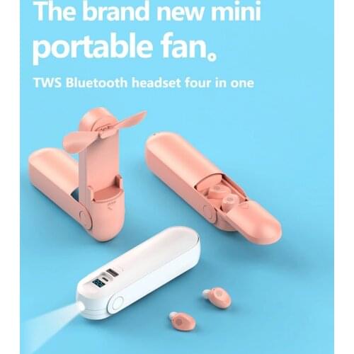 30pcs F7 TWS Wireless Bluetooth Earphones In-ear Earbud Sport Waterproof Handheld Fan Charging Box Headset With LED Display