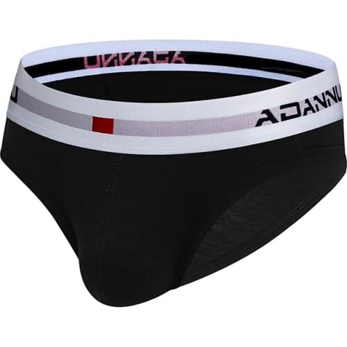 Cotton Sexy Underwear Men Jockstrap Quick Dry Briefs Men Bikini Gay Mans Underpants Male Cuecas Penis Hole Underwear