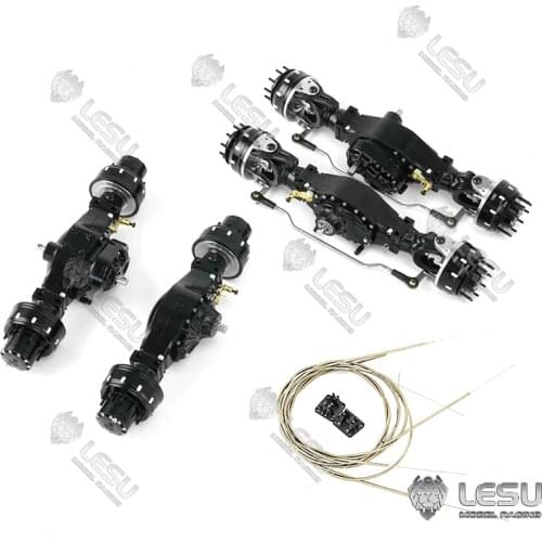 LESU Front Rear 8*8 Wheel Reduction Differential Axle 1/14 Remote Control Truck TAMIYA Dump TH17170-SMT5