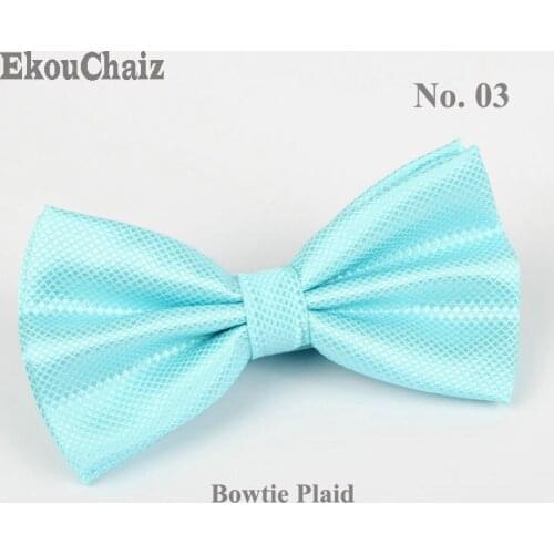 Fashion Robin Egg Blue Ties For Men Women Gravata Slim Butterfly Bowtie Papillon Pajaritas Hombre Polyester Tie Sets Corbatas