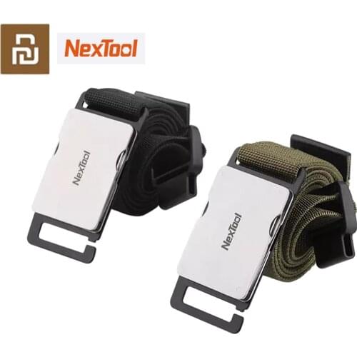 New Xiaomi Nextool Multifunction Outdoor Belt Tool Waistband Tactical Belt Camping Hiking Knife Scissors Opener Men Waistband