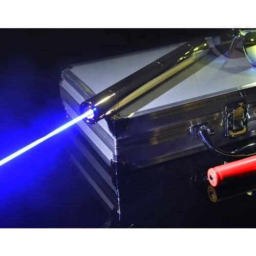 Hunting High Powerful laser pointer powerful 10000m laser light Adjustable Focus Lazer with Laser Pen Head Burning Match