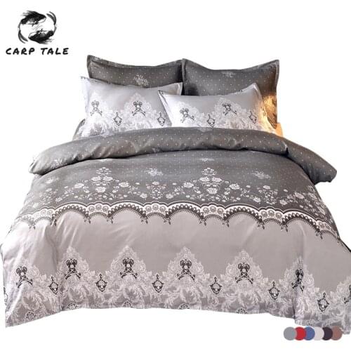 Northern Europe Duvet Cover Set Home Textile Bedding Sets Floral Pattern Bedclothes Duvet Cover Pillowcase Without Bed Sheets