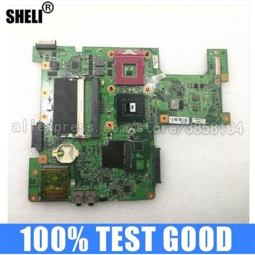SHELI for Dell 0G849F G849F 48.4AQ01.031 Inspiron 1545 Laptop Mainboard Motherboard GM45 DDRII GMA X4500 & Free Cpu DDR3 Intel