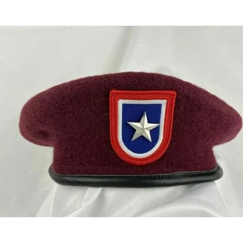 Us Army 82nd Airborne Division Wool Beret One Star Brigadier General Rank Hat armyshop2008