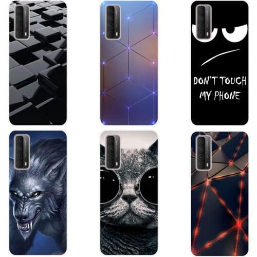 For Huawei Y7A Case Silicone TPU Phone Case On For Huawei Y7A Case Soft Protective Cover
