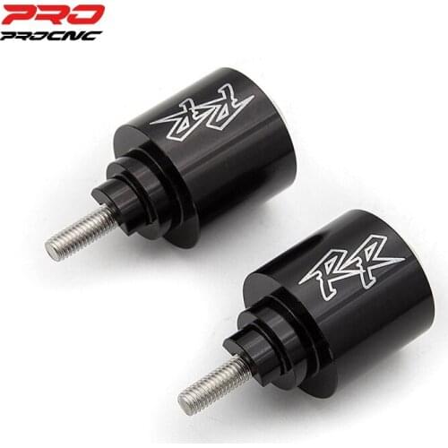 For Honda CB919 CB 919 2002-2007 2006 2005 2004 2003 Aluminum Motorcycle Handlebars Logo"RR" Grips Ends Bar Ends Caps Handlebars