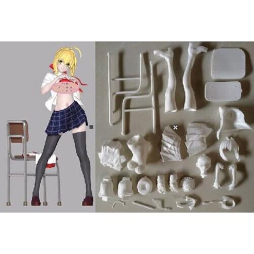 GK hand wf2017 winter Fate school uniform saber white model in stock