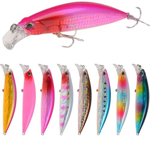 Hot Sale Sinking Minnow Long Shot Wobbler For Ocean Rock Fishing 30g Hard Lure Lase Body Crankbait Tackle