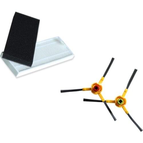 Sponge HEPA Filter Side Brushes for Ecovacs Deebot DT83 DT85 DM81 Vacuum Cleaner