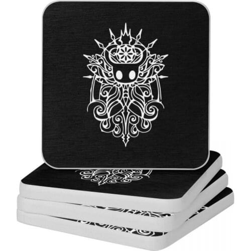 Best Seller Hollow Knight Merchandise Diatom Square Round Coaster Quick-drying Cup Bonsai Mat Soap Toothbrush Pad 10x10cm