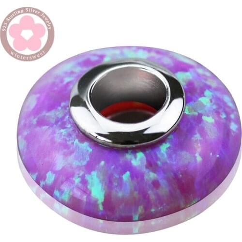 JZP39 003Real Pure Opal Gem Charm Pendant 925 Sterling Silver Jewelry Necklace Pendants for Women Precious Christmas