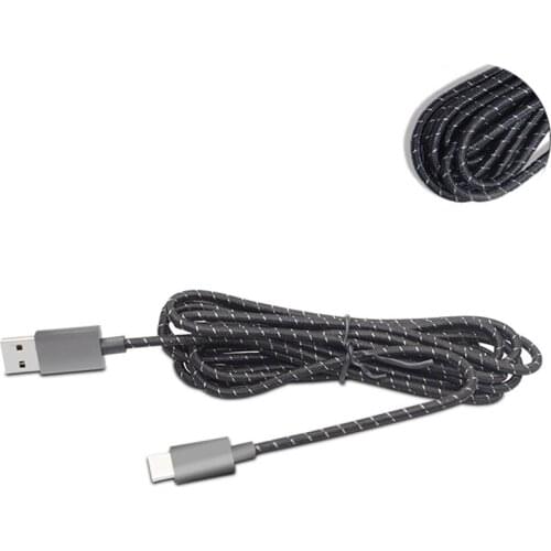 For XBOX One Elite 2 Switch Pro Controller Fast Charging Cable USB Type-C Charging Cable 3M