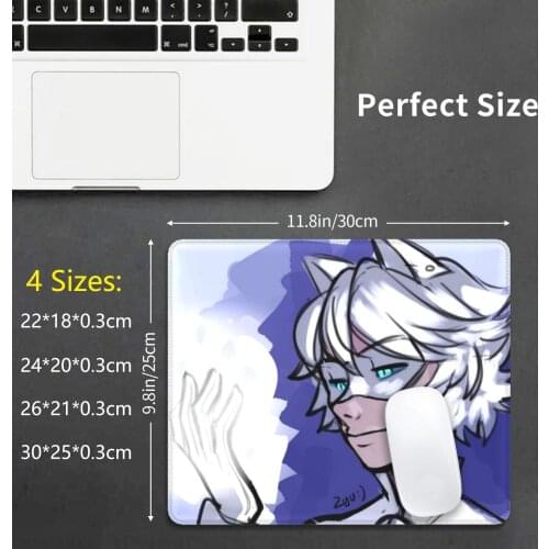 Chat Blanc Mouse Pad DIY Print Chat Blanc Chatblanc Adrinette Marinette Adrien Adrien Agreste Marinette