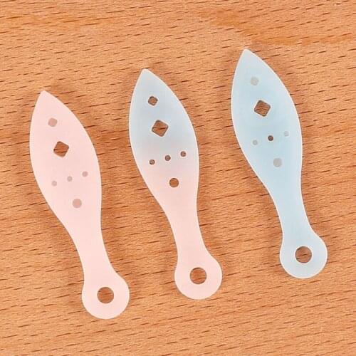 Mini Token Fan Epoxy Resin Mold Jewelry Keychain Pendant Casting Silicone Mould