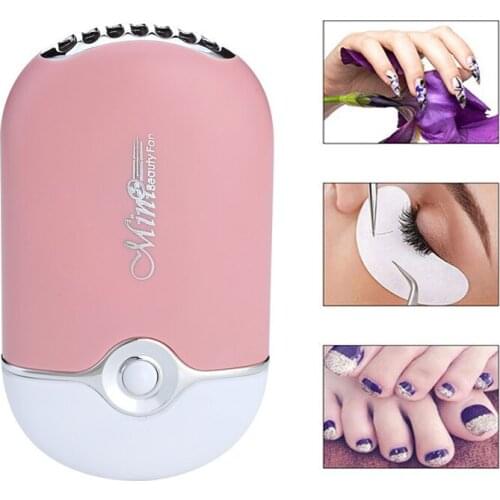 USB Mini Fan Eyelash Air Glue Fast Dry Eye Lashes Extension Mascara Dryer Professional Makeup Tools
