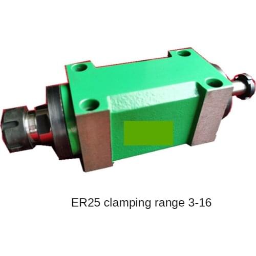 ER25 power head cutting / boring / milling lathe spindle / drilling and milling machine tapping