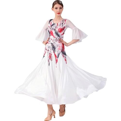 2021 New ballroom dance competition dress dance ballroom waltz dresses standard dance dress women ballroom dress