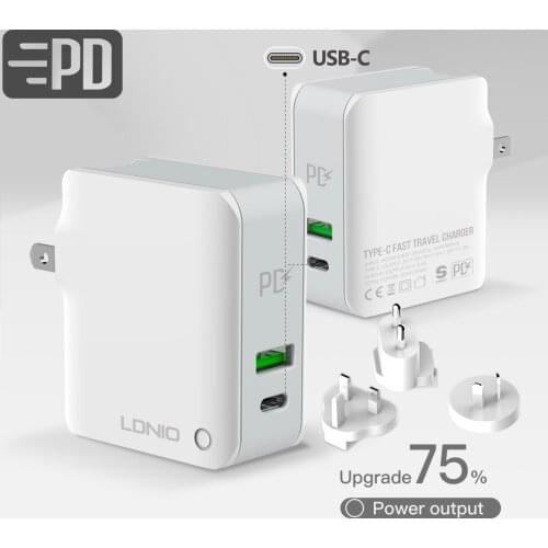 PD 30W USB Type C Charger Quick Charge Fast Phone Charging Type C Portable Charger For iPhone 12Pro Xiaomi Phone Charger