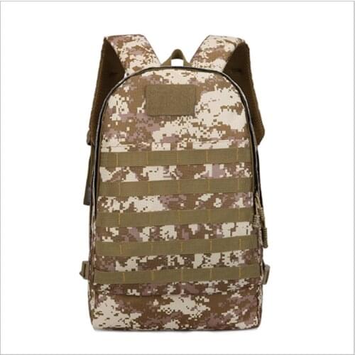 Fitness bag outdoor motion Leisure Camouflage backpack USB charging High capacity Military fan Tactics Velcro backpack sport bag