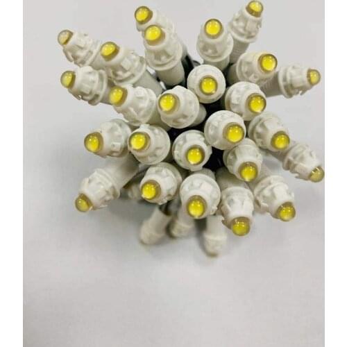 LED pixel module exposed light string for letter sign and channel letter LED perforating light 9mm 0.1W DC12V IP66