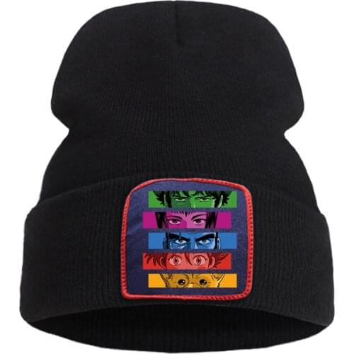 Too Good Too Bad Harajuku Knitted Cap Casual Creativity Hot Sale Hats Outdoor Warm Beanie Caps Unisex Spring Cotton Flexible Hat