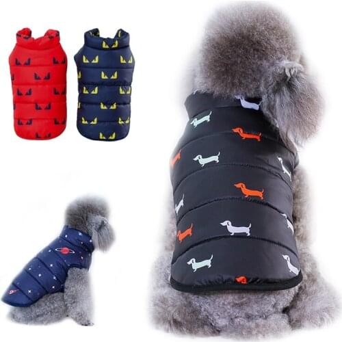Winter Pet Dog Clothes Warm Coat Small Dog Clothes Dog Jacket Puppy Outfit Chihuahua Coat ropa de invierno para perros