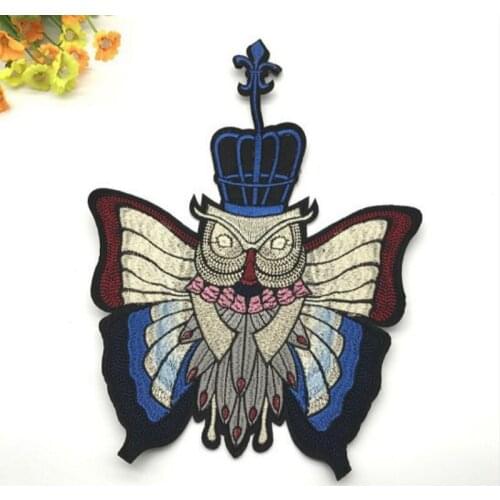 25pcs/Lot Embroidery Patches Letters Clothing Decoration Accessories Weird Stuff Butterfly Diy Iron Heat Transfer Applique