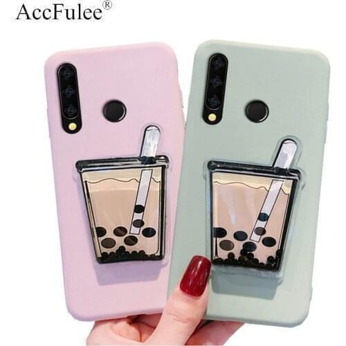 3D Dynamic Quicksand Milk Tea Case For Samsung Galaxy A10E A20E A51 A70E A81 A91 M10 M21 M30S M31 M60S Squishy Drink Cup Cover