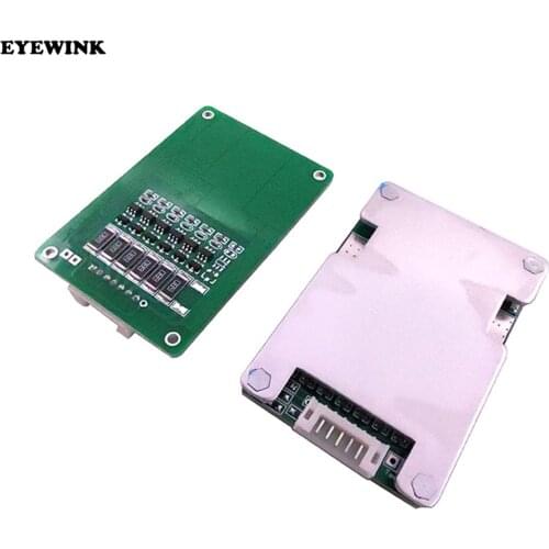 3S 4S 5S 6S 7S 15A limit 20A 18650 ion Lithium Battery Protection Board 12V 24V 29.4V Li-ion Packs BMS with balance heat sink