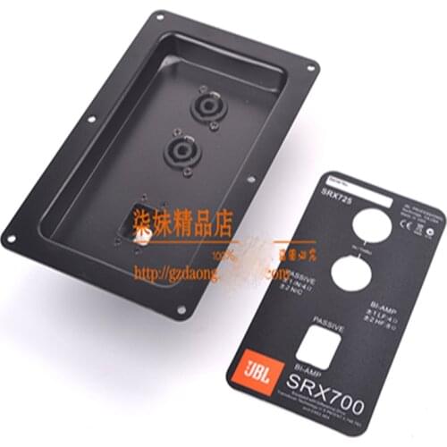 5pcs/lot JBL speaker wiring back panel professional stage speaker junction box dual 4-core ohm head send stickers