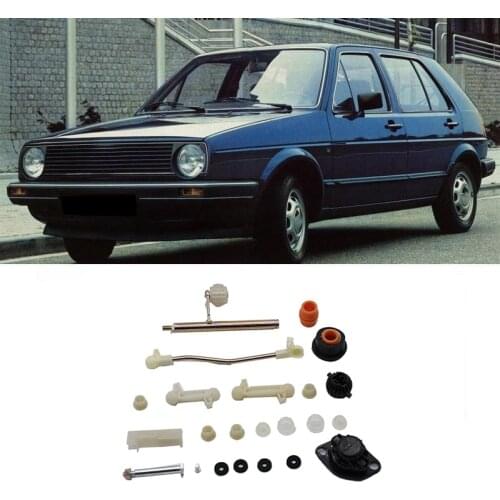 Car Gearbox Gear Shift Linkage Repair Kit for Golf II 1984-1992 Gear Shifting Repair 191711574 191711595A