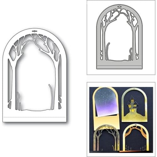 New Winter Wood Dome Layer Tree 2020 Metal Cutting Dies for DIY Scrapbooking Decorative and Card Making Embossing Craft No Stamp