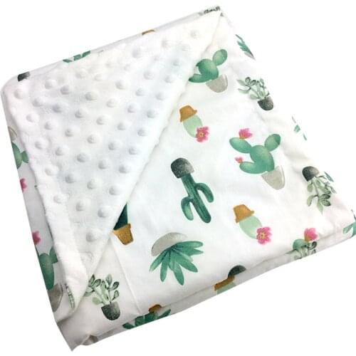Newly Supersoft Blanket Abosrption Breathable Soft Comfortable Safe One-Side Printed Suit for Infants and Young Children
