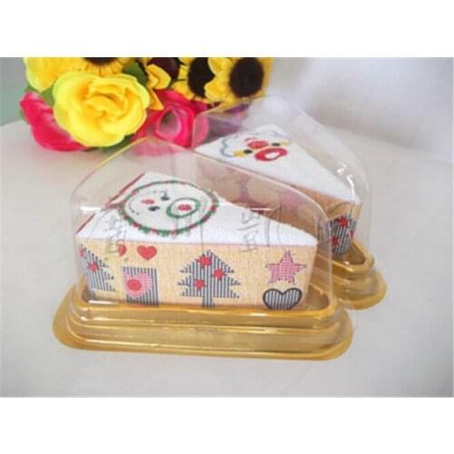 10 sets Cake shape towel 25*25cm High quanlity baby towel baby washcloth handkerchief kids wipe cloth towel Xmas Wedding gift