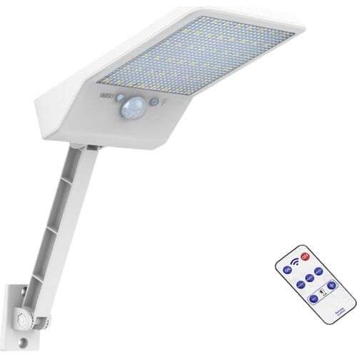 Led-Solar-path-pool-lights Wall-Garden-Street-Lamp Outdoor Waterroof 3 Modes Motion-Sensor Remote-Control